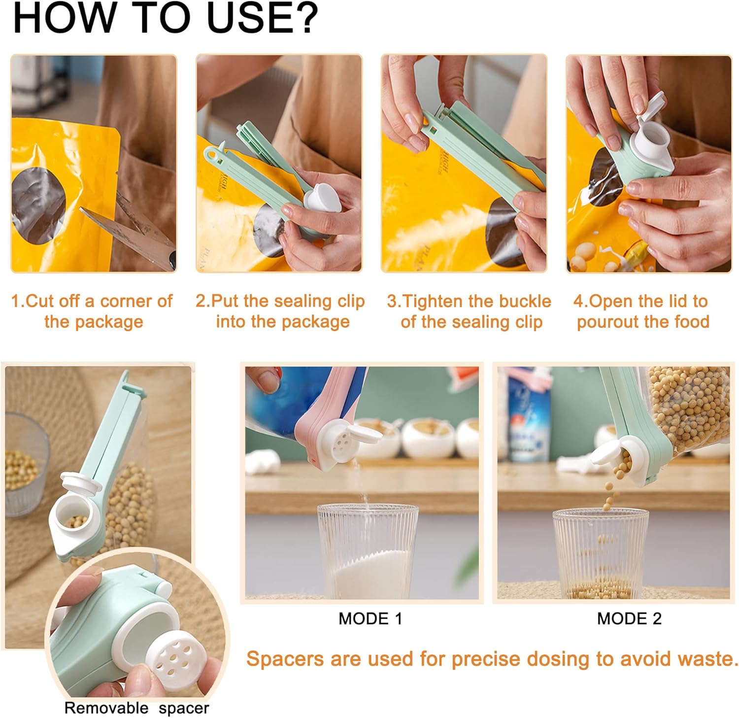 Easy-Pour Clips (6pcs)